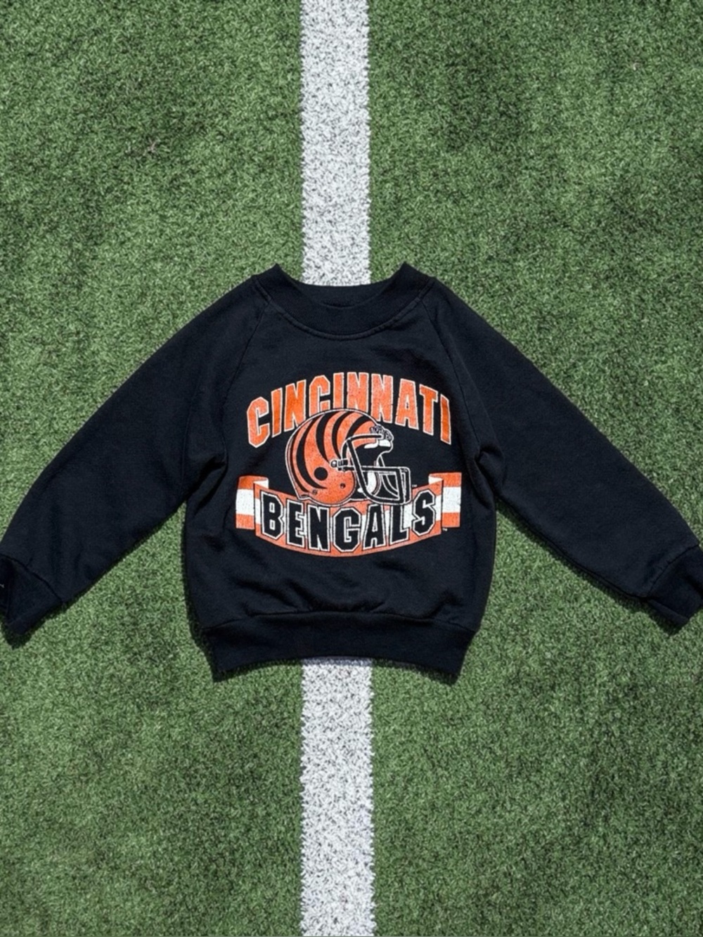 Vintage Cincinnati Bengals Sweatshirt Pullover USA Toddler 2T 3T 4